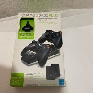 Nyko Charge Base S for Xbox 360 Controllers w 2 Rechargeable Batteries & Charger